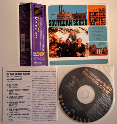 Dave Brubeck-Southern Scene Japan Mini LP CD Sony Master Sound DSD