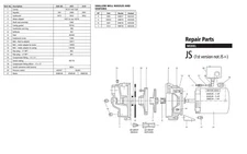Goulds JS05KIT Repair Rebuild Kit for Goulds JS05 Shallow Water Well Jet Pump