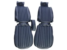 Fits: Mercedes Benz R107 1972-80 450SL BLUE Vinyl Seat Covers