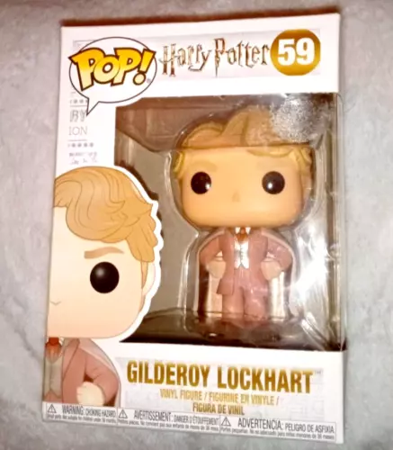 Gilderoy Lockhart Harry Potter Funko Pop Figure #59 Warner Brothers