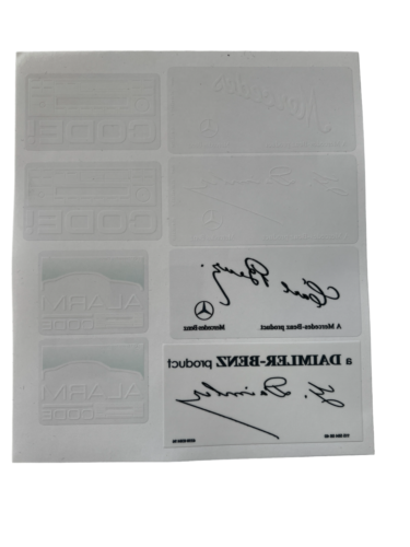 Deals stickers for Mercedes-Benz old & youngtimer - Picture 1 of 2