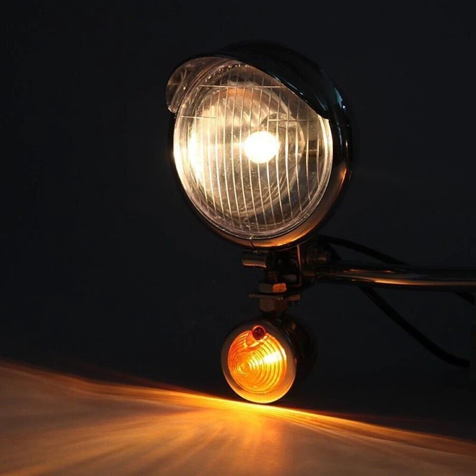 Luces auxiliares de conducción de paso aptas para Honda VTX 1300 1800 TIPO C R S N RETRO Foto 4 de 4