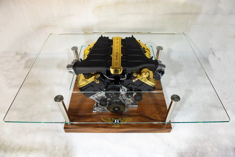 Engine Coffee Table, Supercar,Bentley Modern,Stół/silnik,Table/motor - Image 3 of 4
