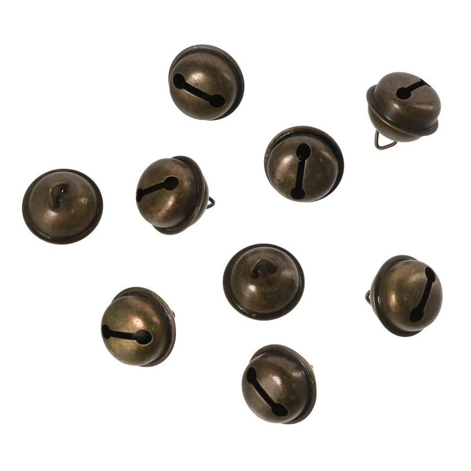 20Pcs Steel Bells 22mm Bells for Crafting Jingle Bell for Christmas - image 4 of 4