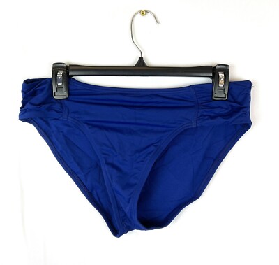 Tommy Bahama Women’s Blue Pearl High Waist Blue Brief Bottom Size XL