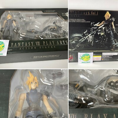 Final Fantasy VII FF 7 Play Arts Cloud Strife Hardy Daytona Figure