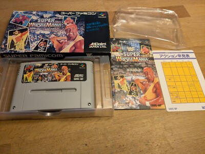 Super Wrestlemania Nintendo Super Famicom CIB