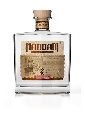 0,7L NAADAM - Mongolischer Yak Milch Arkhi, mit Geschenkbox