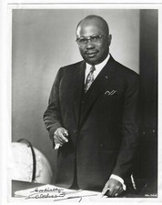 William Tolbert Signed Photo 1973 / Liberia President Autographed