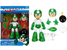 HYPER BOMB 4.5" MOVEABLE FIGURE W/ACCESSORIES & ALTERNATES "MEGA MAN" JADA 34507