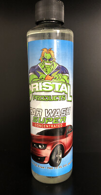 Cristal Products CAR WASH super Concentrated 8oz