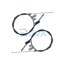 Ruva Rear Left Right Hand Brake Cables Fits Land Rover 2.0 1.8 Freelander 2001-2