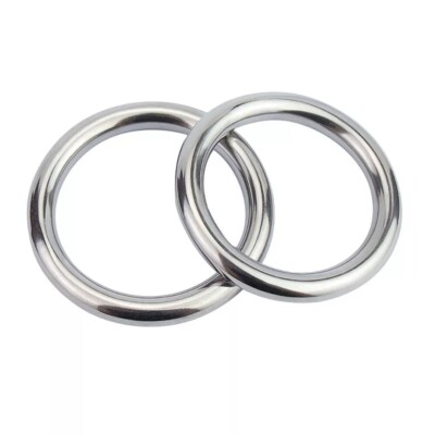 Rundring O-Ringe Edelstahlringe A2 Edelstahl 3-12mm Drahtdurchmesser 15-140mm ID