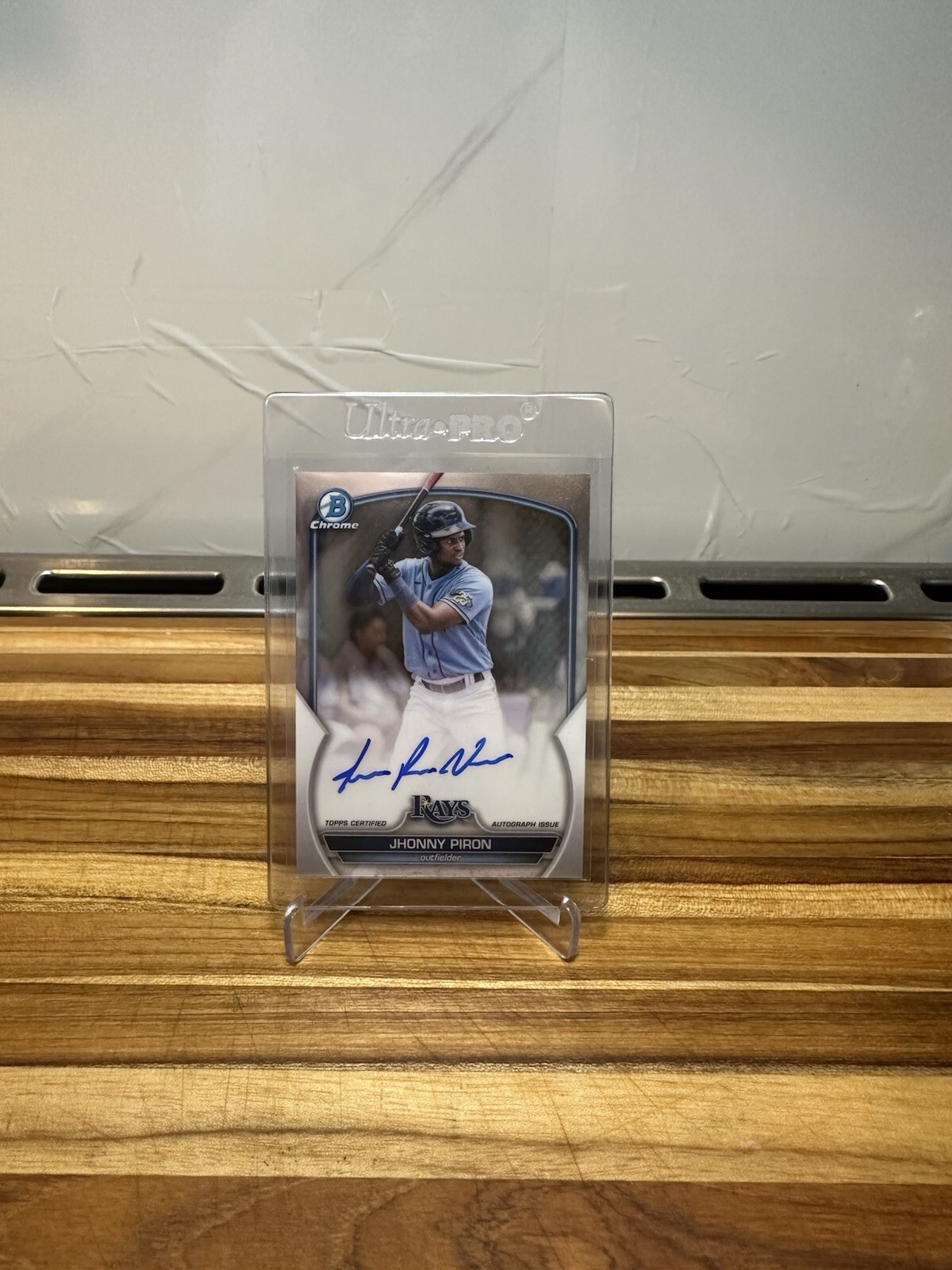 2023 Bowman Chrome - Prospect Autographs #CPA-JPN Jhonny Piron (AU, RC)