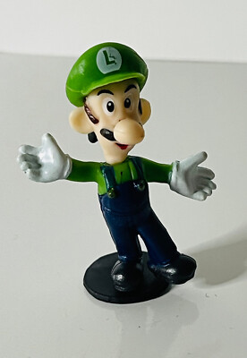 Super Mario Bros. Luigi Mario Kart Figur Spielzeug 5cm Tortenfigur