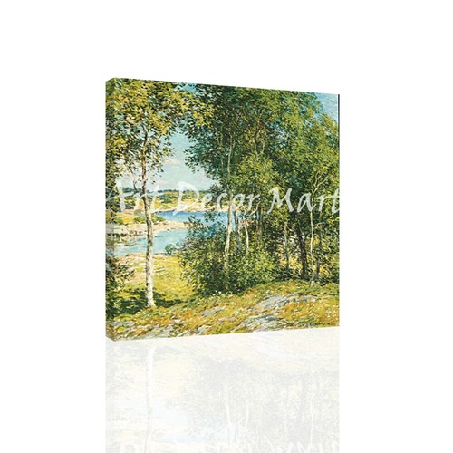 A Family Of Birches - Metcalf - - LEINWAND ODER DRUCK WANDBILD - Bild 3 von 3