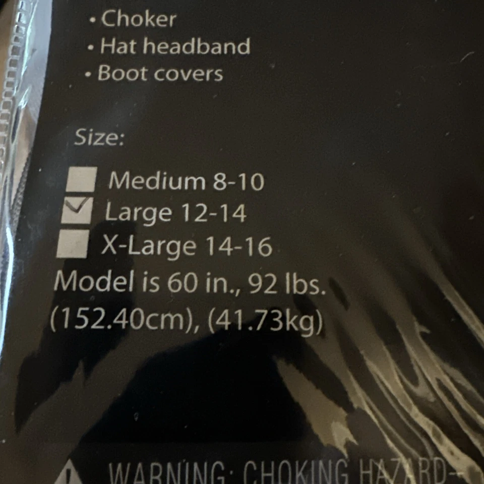 Nuevo Disfraz de Bruja Vudú Mago Doctor Niño Grande Foto 2 de 2