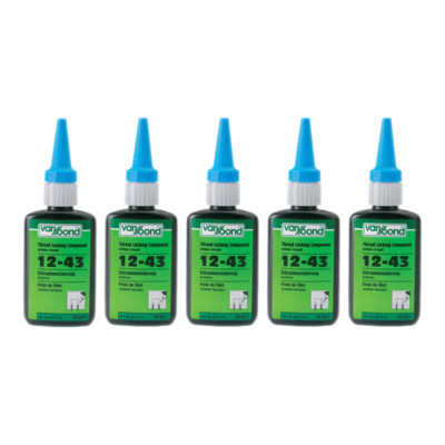 5x VAR3 12-43 Schraubensicherung 50ml Varybond Schrauben Klebstoff mittelfest