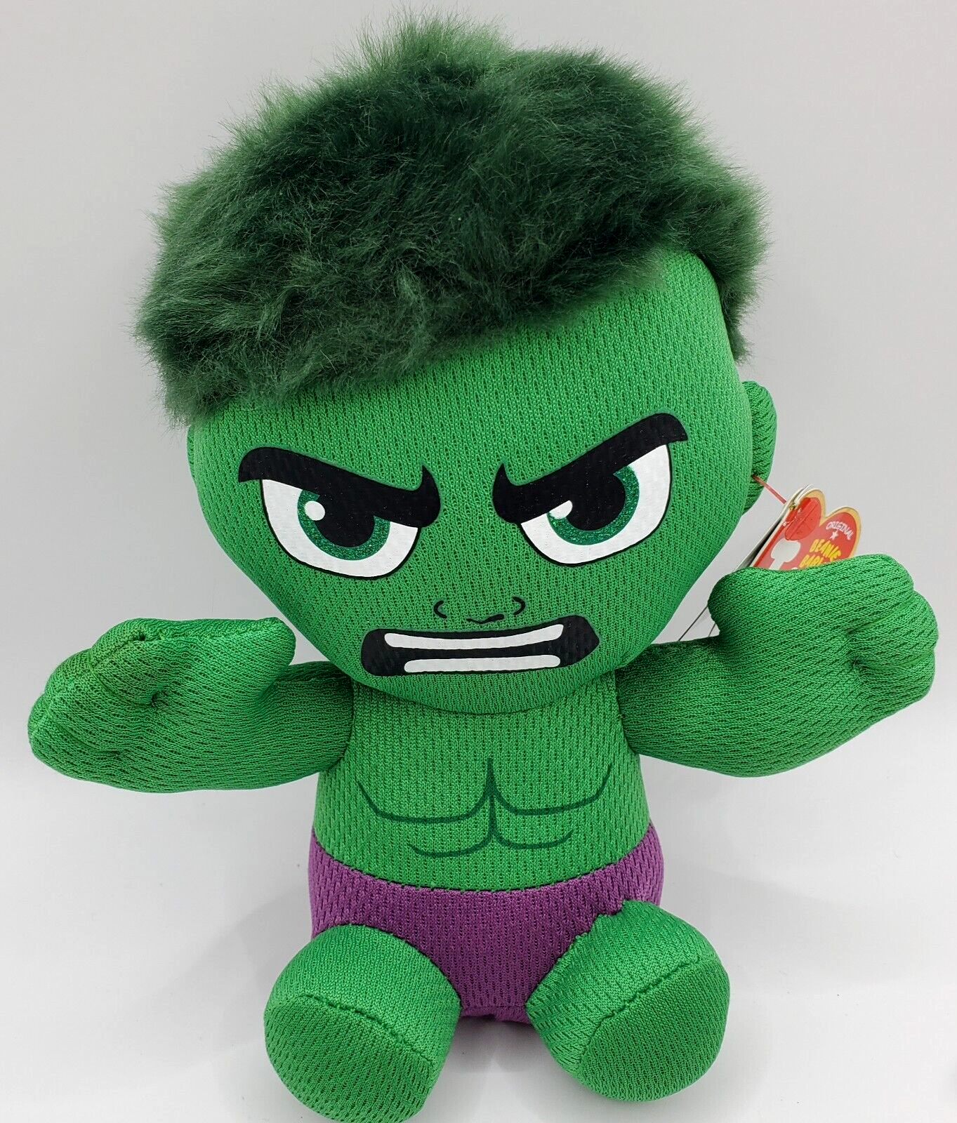 Ty Beanie Babies Marvel HULK Plush Toy 7