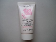 Lancome Creme-Mousse Confort Comforting Cleansing Creamy-Foam Rose Extract 50ml