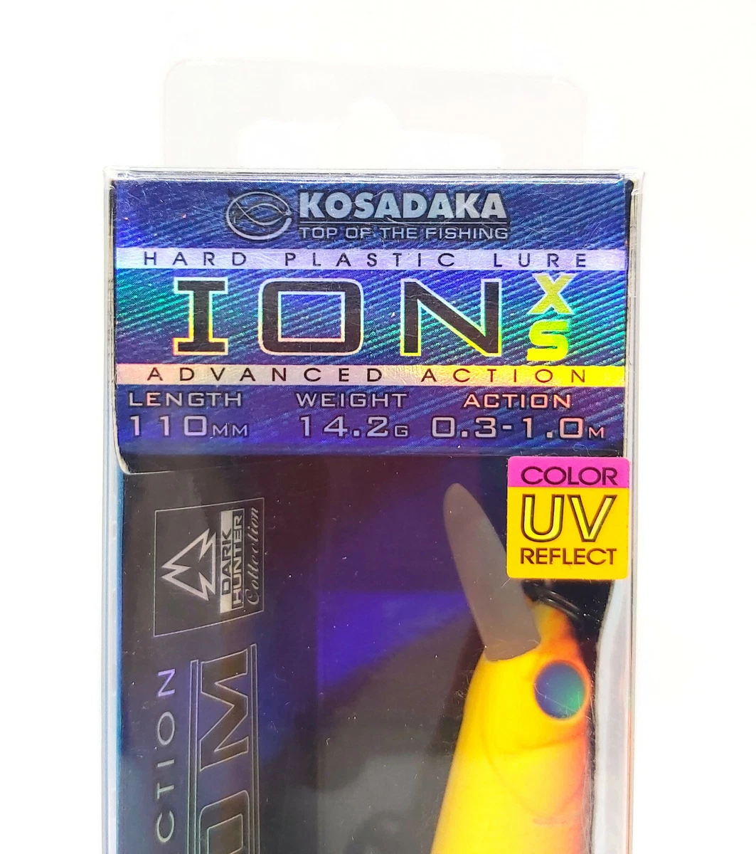 KOSADAKA PHANTOM ION XS 110F FLOATING FISHING HARD BAIT MINNOW LURE 110mm 14.2g