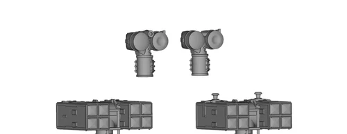 EV Model 1/700 Mk95 Mission Launching System Mk95 Illuminator - Bild 9 von 12