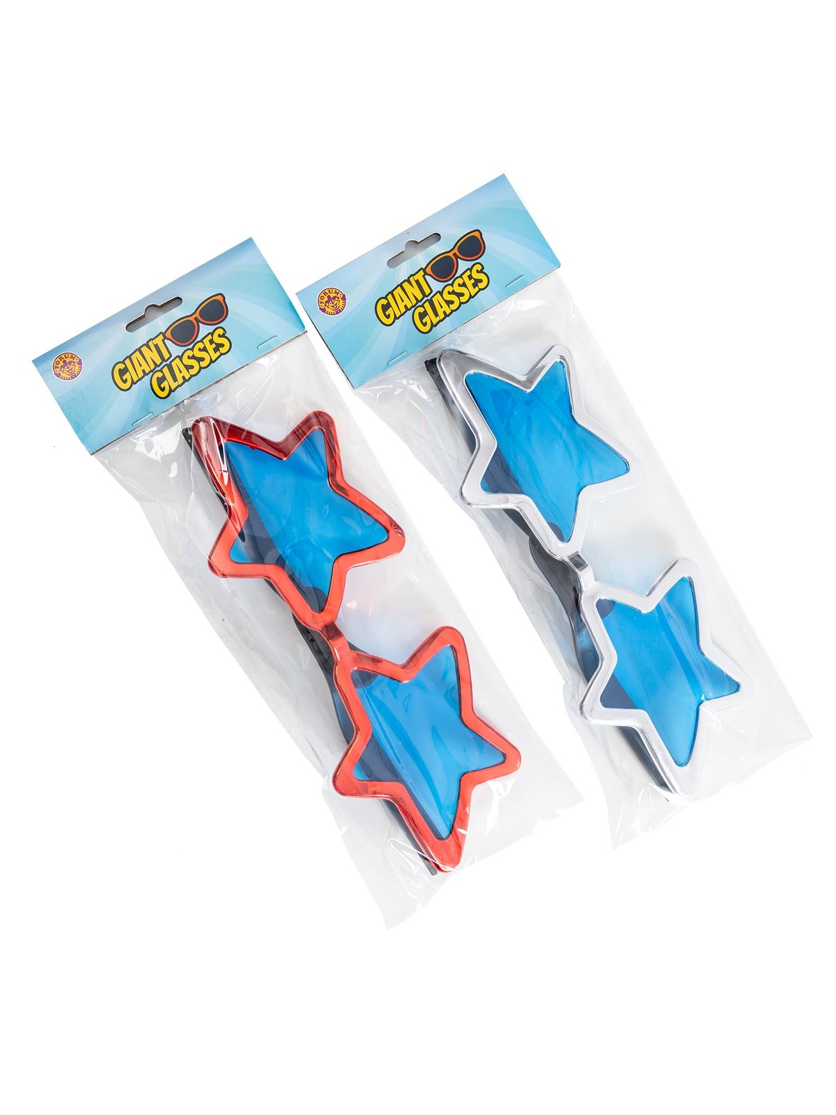 Bristol Novelty GJ339C Jumbo Metallic Star Sunglasses Party Accessory Set Assor 1790₽