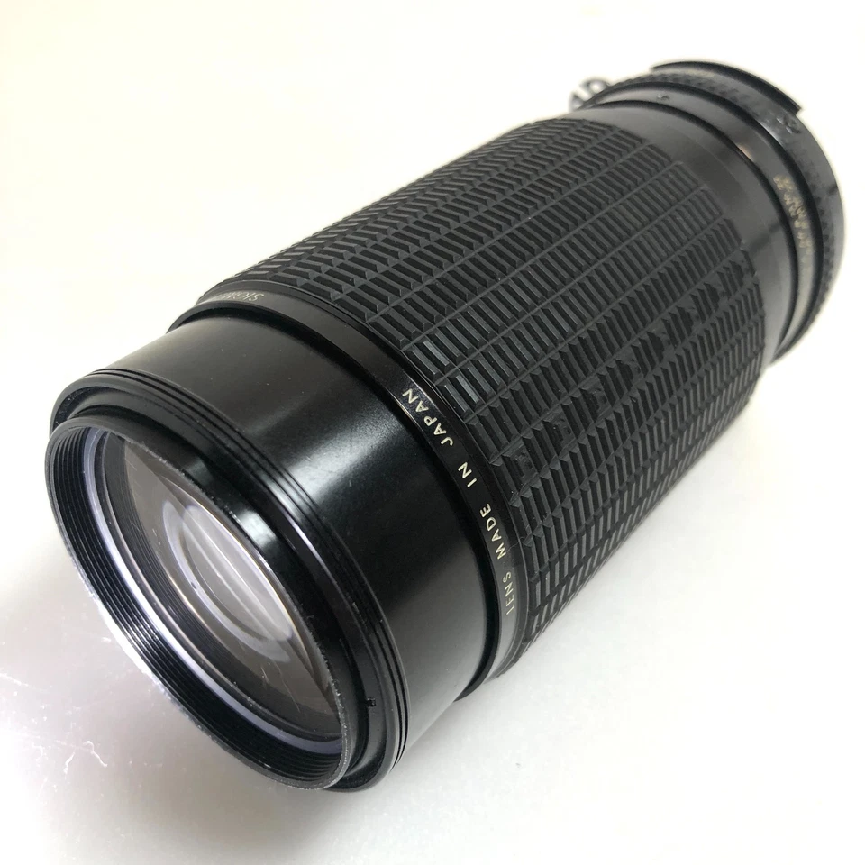 [Exc+5] SIGMA HIGH-SPEED f/3.5-4 80-200mm ZOOM-C, MF, monture Nikon F, du Japon - Photo 1/4