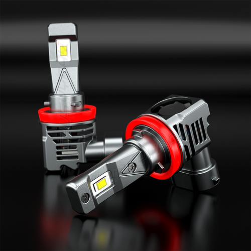 For Nissan Sentra 2013-2024 LED Headlight Bulbs White High&Low Beam Kit H11 H11 - Picture 15 of 15