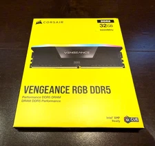 Corsair Vengeance RGB 32GB (2x16GB) DDR5 6000MHZ - NEW, SEALED, SHIPS TODAY 🚚💨