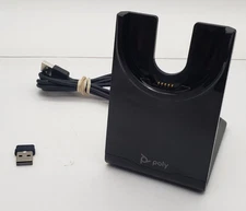 Plantronics 214183-102 Poly Voyager USB Charging Base w/ Dongle ONLY