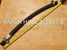 FORKLIFT LPG VAPOR HOSE UNIVERSAL W/CLAMP 1/2x17.5" Long USA