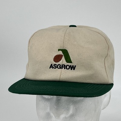VTG Asgrow Hat - SnapBack Baseball Cap EUC - 90s Y2K Bayer Monsanto Biotech Seed