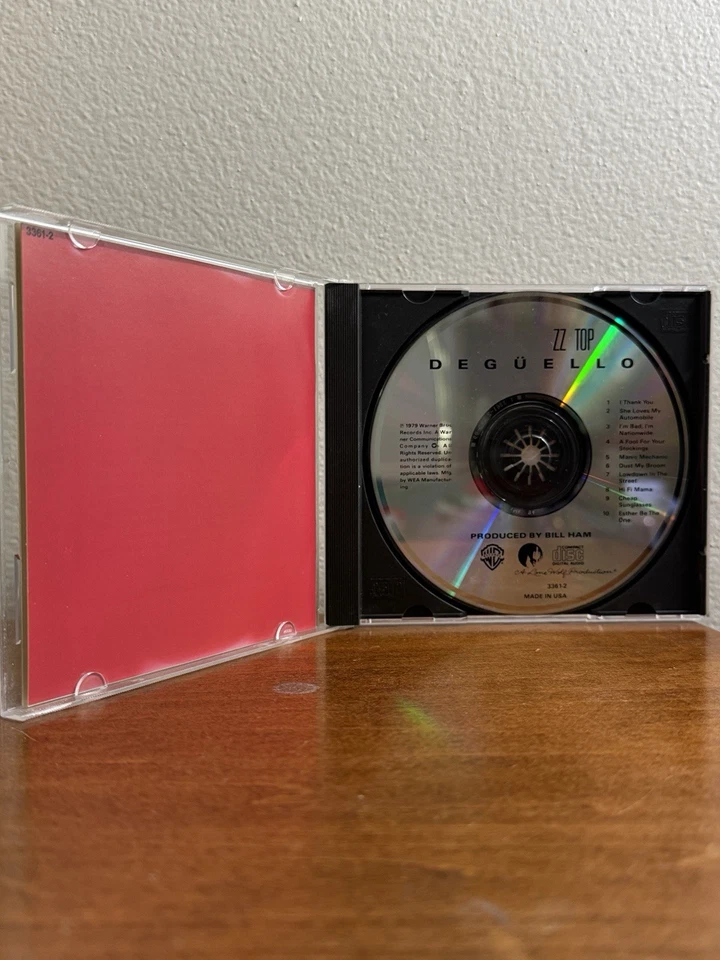 ZZ Top – Degüello Album 1979 CD Foto 3 de 4
