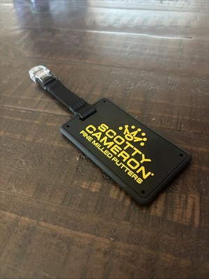 Scotty Cameron SCP 62 Made In USA Bag Tag License Plate Clip On