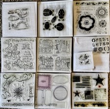 Lot 10 Close To My Heart ASSORTED Rubber Stamp Sets 7 Never Used
