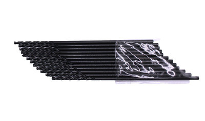 12-Pack. Aircraft Extension Drill Bit: 9/64'' x 6''  135 ° Point, High Speed Steel