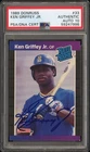 1989 DONRUSS KEN GRIFFEY JR.  AUTOGRAPH AUTO RC ROOKIE CARD PSA/DNA 10 🔥🔥🔥