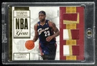 LEBRON JAMES 2009-10 NATIONAL TREASURES #2 NBA GEAR PRIME GU PATCH /10 *CREASES*