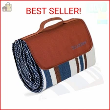 scuddles Extra Large Picnic & Outdoor Blanket Dual Layers for Outdoor Water-Resi