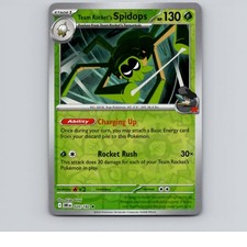 Team Rocket's Spidops - - 020/182 - DRI - Rare/ Reverse Holo - NM
