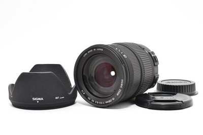 [N MINT w/Hood] Sigma Zoom 18-200mm f/3.5-6.3 DC OS Lens For Canon EF Japan 2757