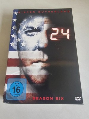 24 Season 6 DVD Box Kiefer Sutherland Staffel 6 7 Disc Set