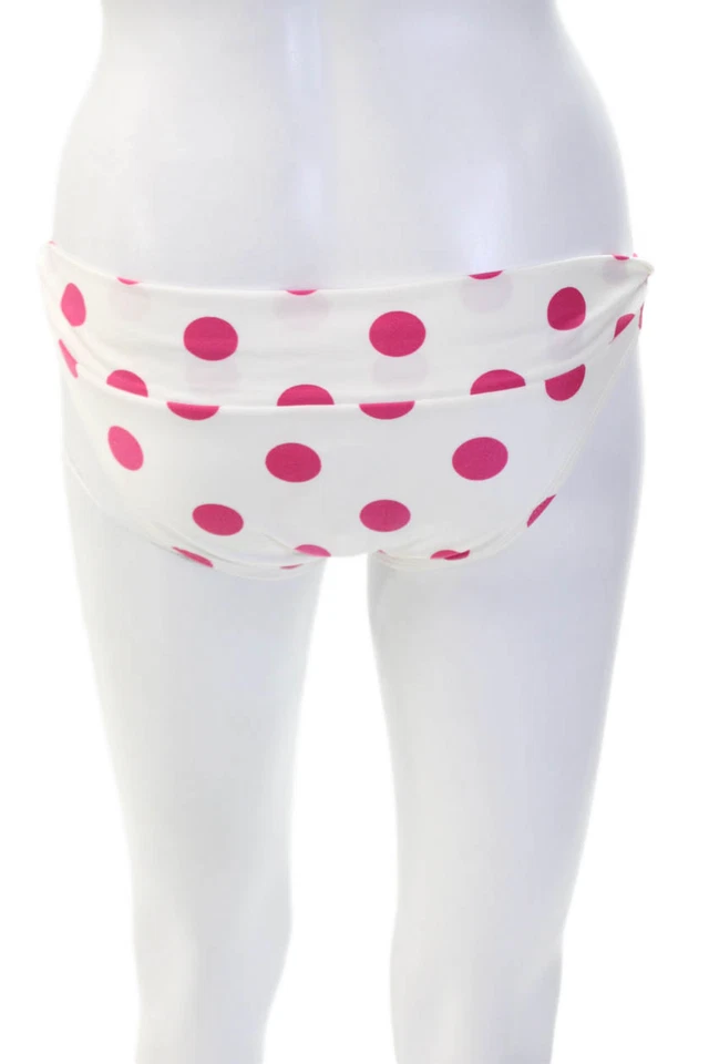 Parte inferior de bikini Sofia by Vix para mujer a lunares descarados blanca talla M Foto 2 de 4