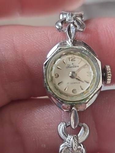 SEARS TRADITION 17 Jewels Swiss Made 10k Rgp Autoavvolgente con scatola e documenti - Foto 5 di 16