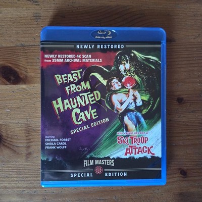 BEAST FROM HAUNTED CAVE + SKI TROOP ATTACK 1959 [BLU-RAY] FILM MASTERS