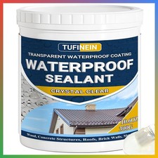 Invisible Waterproof Sealant Coating 10.6 Oz Clear Leak Repair Agent Roof Wall