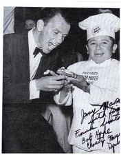 Jerry Marren Autographed 8x10 B/W Chef Photo