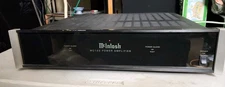 McIntosh MC122 Black 2-Channel Stereo Power Amplifier Amp Works 