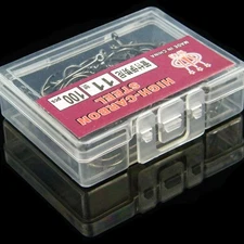 100pcs Fishhook Fish Treble Catfish Circle Hooks For Soft Lure Carbon Steel